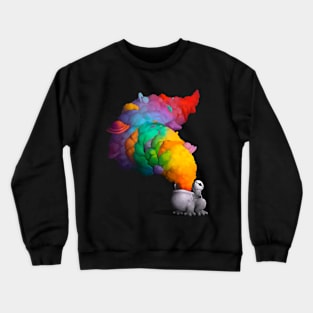 Rainbow Toad Crewneck Sweatshirt